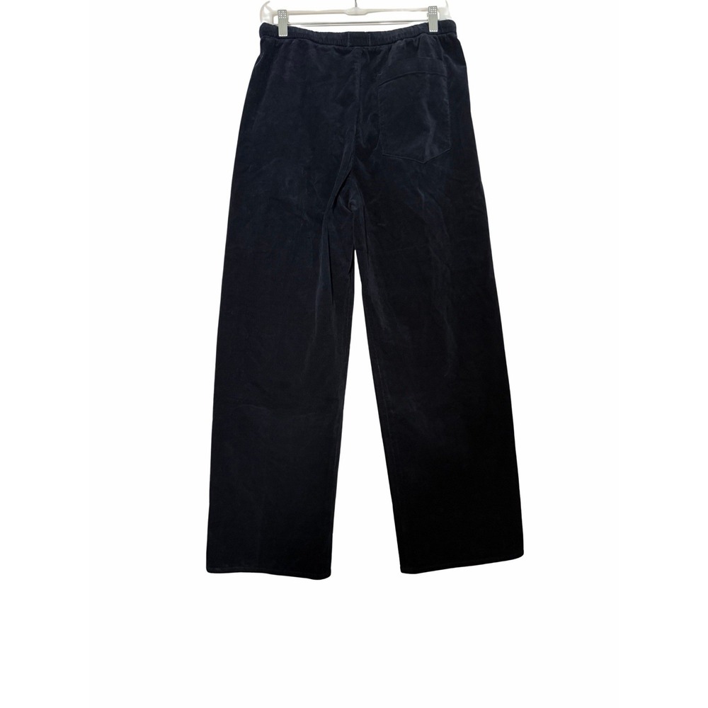 Citizens of Humanity Aurora Corduroy Pull On Wide Leg Pants Black S USA - Picture 3 of 9